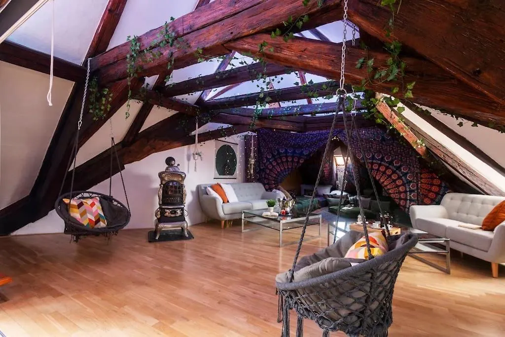 Fairytale Duplex - Billiard - Whirlpool - Home Cinema - Old Town 布拉格 公寓
